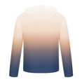 thumbnail image 4 of Sudadera informal con capucha y estampado de teñido anudado y media cremallera para hombre Pompotops  oipoqjl52184, 4 of 4