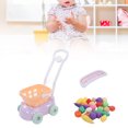 thumbnail image 1 of Carrito de compras de juguete para bebé, carrito de juguete, accesorios de cocina, carrito de compras de juguete, juego de carrito de compras de juguete, calidad inigualable, 1 of 14