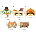 thumbnail image 3 of Happy Thanksgiving Day Glasses Party Eyeglasses Turkey Glasses for Festival Celebrations, 3 of 8
