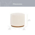 thumbnail image 5 of My Texas House Emerson Ottoman, 5 of 7