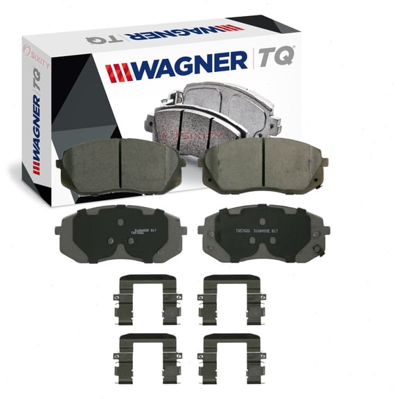 Wagner Front TQ Disc Brake Pad Set compatible with Hyundai Sonata 1.6L 2.0L 2.4L L4 2015-2018