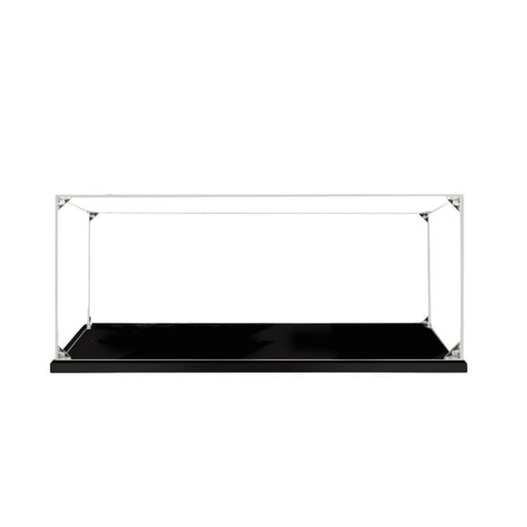 Boîte d'Exposition en Acrylique pour Figurines d'Action 42115 Présentoir de Poupées Vitrine de Rangement base 3mm