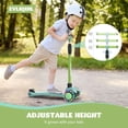thumbnail image 5 of Kids Scooter with LED Lighted Wheels & 3 Adjustable Handlebars for Ages 3-12,  to 132 lbs, 5 of 6