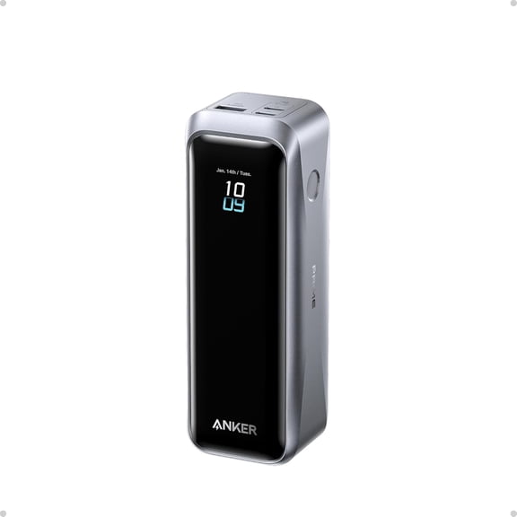 Anker Prime Power Bank, 20,100mAh 3-Port Portable Charger with 220W Max Output, Two-Way Charging, TSA-Approved, App Control, Compatible for MacBook, iPhone 17/16 Series, and More (Base Not Included)