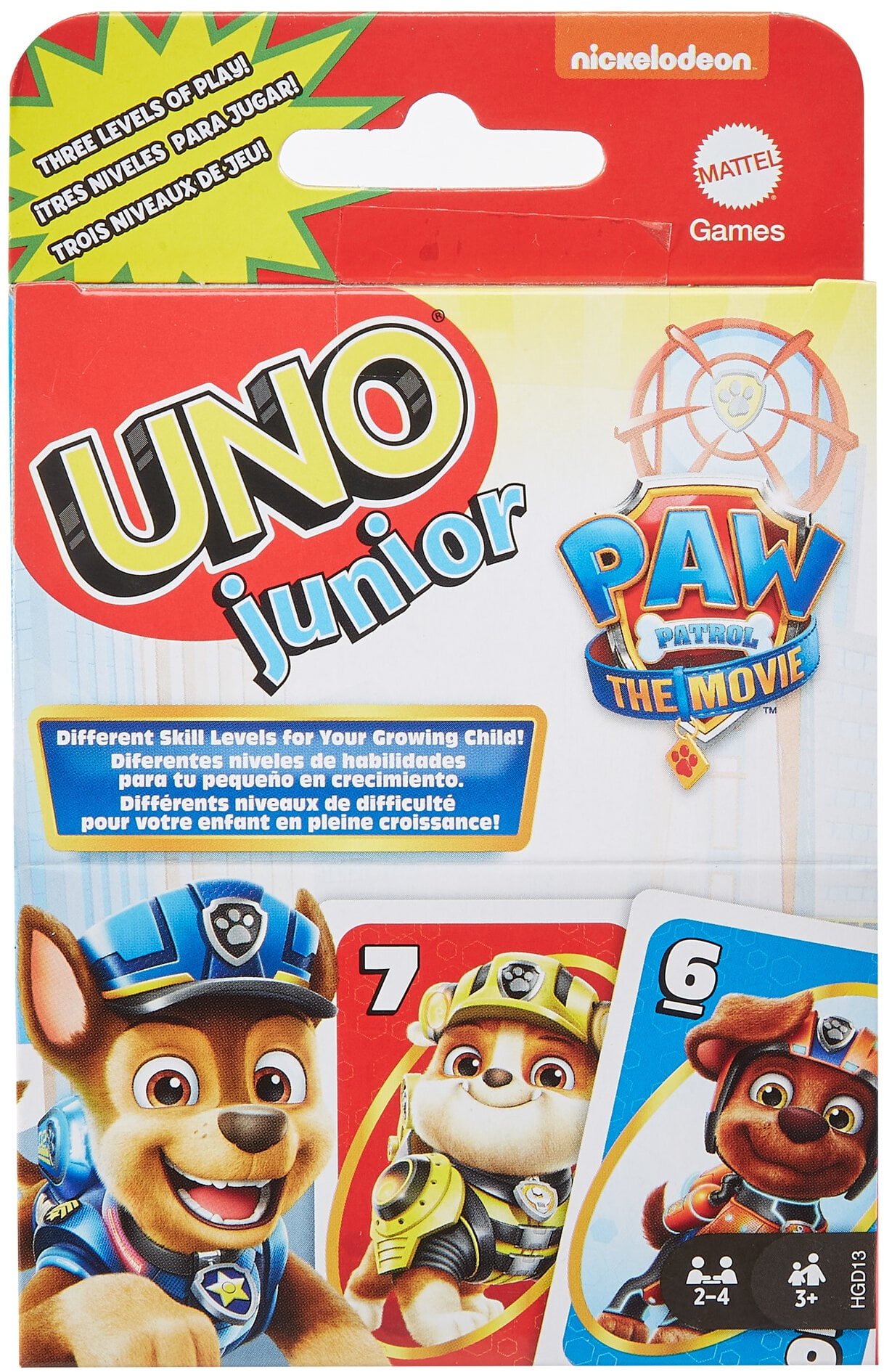UNO JUNIOR Card Game Fast and fun for Children age 3+ by Mattel 