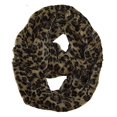 thumbnail image 1 of Peach Couture Faux fur Leopard Zebra Print Plush Cowl Collar Infinity Loop Scarf, 1 of 1