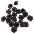 thumbnail image 2 of facefd 20 Pieces Silk Rose Flower Head Bud DIY Craft Wedding Decor Gray, 2 of 5
