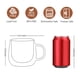 thumbnail image 2 of Tazas de café CNGLASS de vidrio de doble pared, 290 ml, juego de 4, 2 of 8