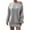 Light Gray, variant on Women's Sweater Dress Knit Dress Long Sleeve Off Shoulder Solid Color Casual Winter Dress for Loungewear,White,L