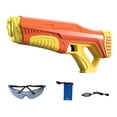 thumbnail image 1 of Juguete eléctrico para disparar en el agua, recargable, automático, juguete para disparar en el agua, piscina de verano, fiesta, playa, actividad al aire libre para niños y adultos, 1 of 5