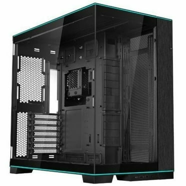 Lian Li O11 Dynamic EVO RGB Black Aluminum Steel Tempered Glass ATX Mid Tower Computer Case
