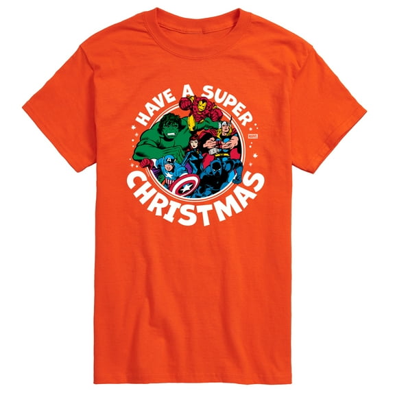 Marvel - Have A Super Christmas Avengers - Men's Short Sleeve Graphic T-Shirt