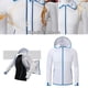 thumbnail image 3 of Chaqueta transpirable Hombres s impermeables con capucha de manga larga XXL Blanco shamjiam Camisas de pesca impermeables, 3 of 9
