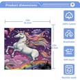 thumbnail image 4 of Coolnut 4PCS Unicorn Towels Cotton Washcloths Set,Quick Drying & Absorbent Soft Bathroom Hand Towel Lightweight & Portable Fingertip Towel Decor Gift, 4 of 7