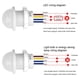thumbnail image 2 of Sensor de movimiento para luces VentDepot MXGSS-012 100 Piezas Blanco, 2 of 2