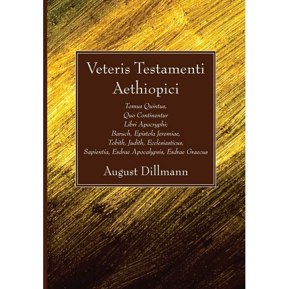 Veteris Testamenti Aethiopici (Paperback)