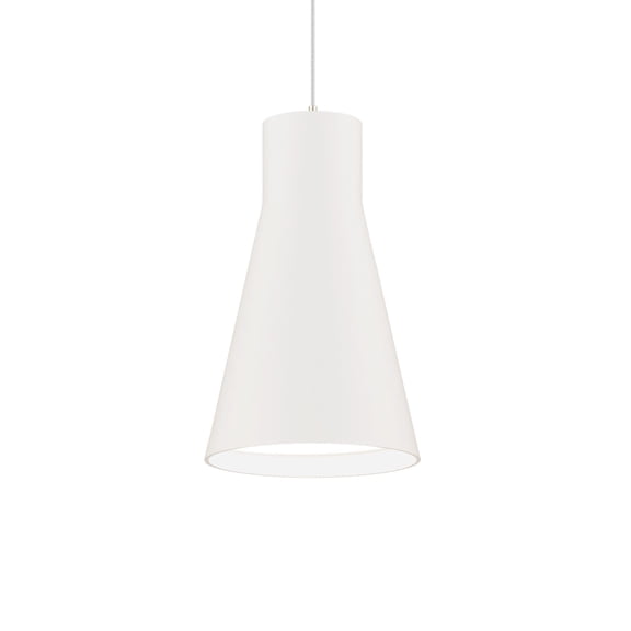PD-251005-CS-WT WAC Limited Twist-N-Lite - 12W 1 LED Mini Pendant-5 Inch Tall and 8 Inch Wide-White Finish