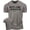 T-Shirt Warm Grey, variant on Gymish Rest at The End Workout Shirts for Men Motivational Gym-Goers