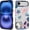 Ball Bow Cute Collage, variant on Case for iPhone 17, Pretty Christmas Bow Design Hybrid Dual Protection Soft TPU Hard PC Shockproof Anti Scratch Men & Women Stylish Protective Phone Case