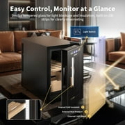 NEEDONE 16L Intelligent Upgrade Electric Cigar Humidor,Tem & humidity Control System, Accurate Hygrometer,Spanish Cedar Wood,for 100 Counts, Gifts For Men