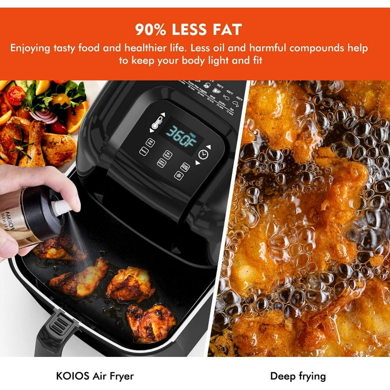 FROVEN Silicone Air Fryer Liners 7.8 inch, for 3-6QT, 2-Pcs Round Airfryer  Accessories, Compatible with Ninja, COSORI, FABULETTA, Chefman, Instant