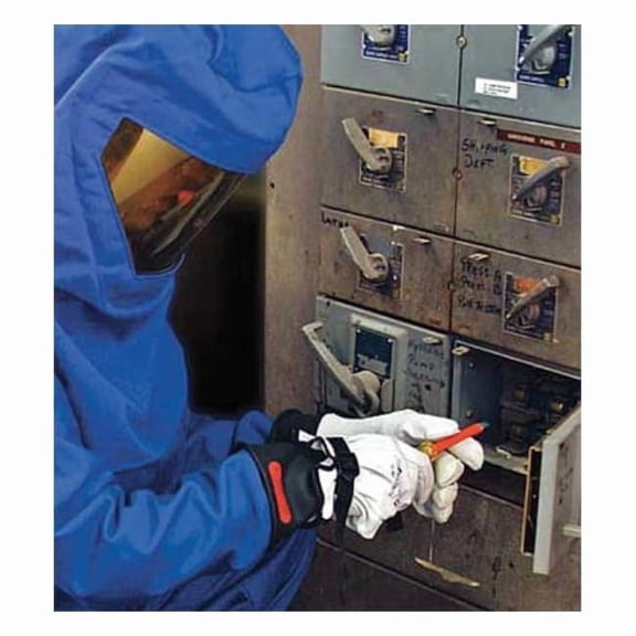 Salisbury Elec. Insulating Gloves,Type I,9-1/2,PR1 E011R/9H