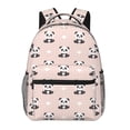 thumbnail image 1 of Disketp Cute Panda Mochila Estampada para Hombre y Mujer – Mochila Ligera Clásica con Múltiples Bolsillos para Universidad, Trabajo y Viajes-One Size, 1 of 5