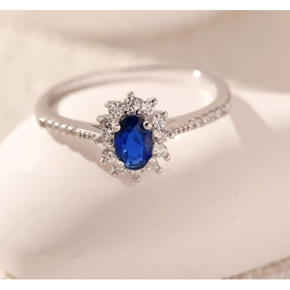 vylahjewellery Amazing Oval Cut Engagement Ring 2.50 Ct Moissanite Ring Brilliant Diamond Ring Gift for Her