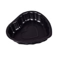 thumbnail image 1 of Molde para tarta grande Billuyoard en forma de corazón bandeja antiadherente de acero al carbono negro, 1 of 6