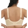 thumbnail image 2 of Elomi Energise J-Hook Underwire Sports Bra (8041),32HH,Nude, 2 of 5