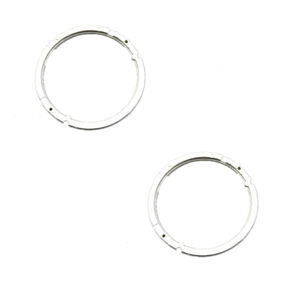 2PCS White Generic Plastic Movement Spacer Ring Watch Accessories for ETA 2824 2834 2836 2846