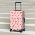 thumbnail image 4 of Cauagu Cartoon Lobsters 3 Print Travel Luggage Cover,Travel Dust-proof Suitcase Cover Softside Suitcase Protector for 18-32inch,Not Included Suitcase, 4 of 8