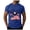 Blue, variant on 250 Anniversary USA Shirt, Patriotic Shirts for Men, USA Eagle Graphic Mens T-Shirt Black,M