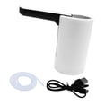 thumbnail image 4 of Dispensador de agua, botella, bomba, jarra, dispensador, suministros para beber en casa, carga USB, multiusos para oficina, hogar, camping, hotel Blanco, 4 of 9