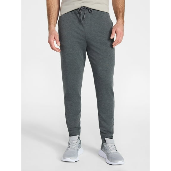 Athletic Works Men's and Big Men's Active Knit Jogger Pants, Sizes XS-5XL