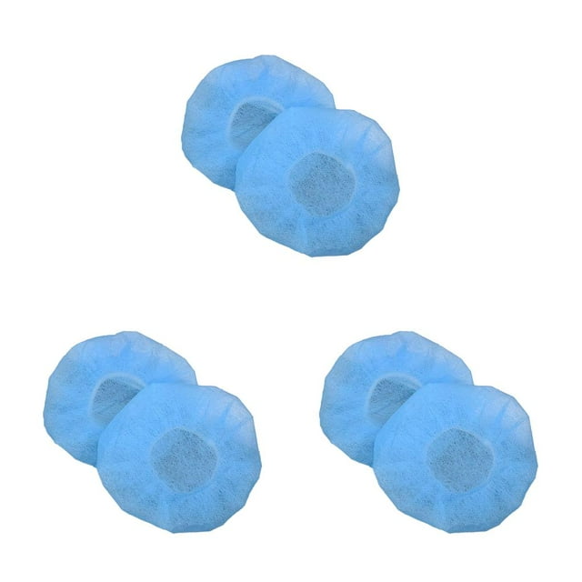 crativent Non-woven Dust-proof Sweat-Proof Disposable Headphone Covers Sanitary for Protection Replacement Accessories Internet Type 9 3Set