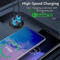 thumbnail image 4 of 2X Quick Charge 3.0 Dual 12V USB Car Charger, Aluminum Socket with Switch Button and Red Digital Voltmeter, Waterproof, 4 of 6