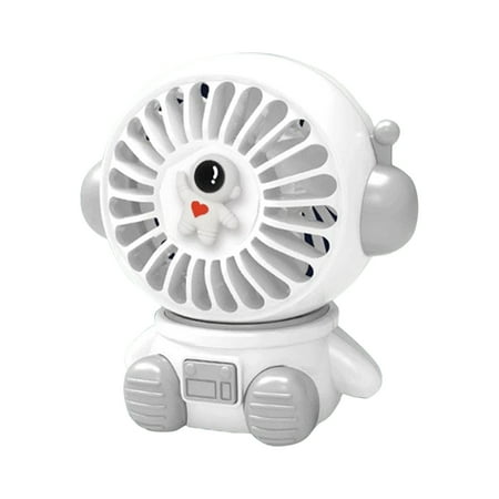 

Kuluzego Astronaut Mini Usb Small Fan Spaceman Charging Portable Handheld Desktop Bladeless Fan