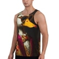 thumbnail image 2 of Picia Noble Style Duck Printed Men’s Performance Tank, Men's Workout Tank Top Moisture-Wicking Tank Top Muscle tee, Breathable Workout Shirt-XX-Large, 2 of 7