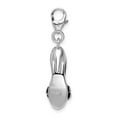 thumbnail image 3 of Auriga 925 Sterling Silver 3-D Enameled High Heel Charm wLobster Clasp (L - 41mm, Width - 14mm), 3 of 6
