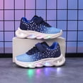 thumbnail image 7 of Lixiuxyad Lightweight Girls' Easy Care Sneakers With Cushioned Sole Cute Heart Design Glow In The Dark Board Shoes For Everyday Comfort（12M 6Y） Running Sports Shoes Sizes 12(Little Kid 5.5-6 Years), 7 of 7