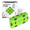 VoberryÂ® Rubiks Magic Cube Fidget Diverse Changeable Stress Relief Fidget Anti Anxiety New Funny Educational Kids Creative Intelligent Cute Children Adult Baby Game Toy Gift Present Novelty Green