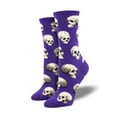 thumbnail image 2 of Ladies Sacred Skulls Graphic Socks, 2 of 2