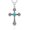 Style 1_Arrow, variant on 925 Sterling Silver Turquoise Style Cross Necklace for Women, Vintage Southwestern Boho Pendant Jewelry Gift