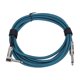 thumbnail image 5 of Cable De Guitarra, Cable De Conexión De Reducción De Ruido Trenzado De Nailon De 6,5 Mm Y 3 Metros Para Guitarra Eléctrica, 5 of 7