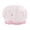 Pink, variant on Grandest Birch Bath Hat Star Pattern Double Layer Kids Shower Shampoo Cap for Bathroom Waterproof Double Layer Wear-resistant Bath