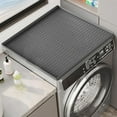thumbnail image 3 of Thehsnt Silicone Washer Dryer Cover Waterproof Dustproof Top Load Washing Machine Protective Pad Stain-Resistant Silicone Easy to Clean Protector Mat for Laundry, 3 of 9