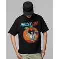 thumbnail image 2 of Motley Crue Smoking Allister Jumbo Print Unisex T-Shirt - Black - Small, 2 of 6