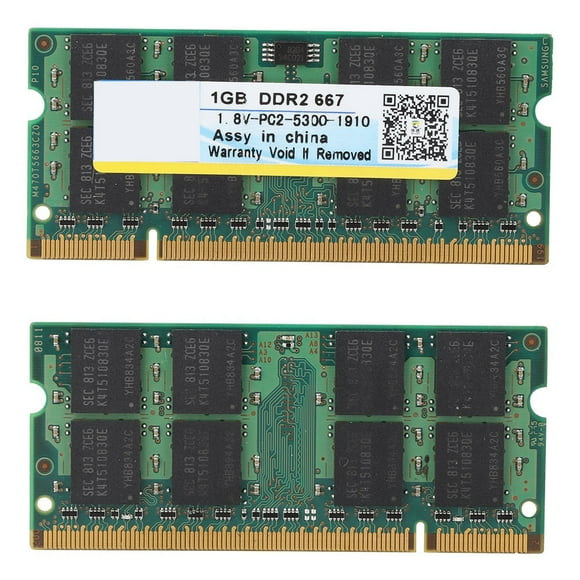 DDR2 667 1GB RAM Module for Desktop, 1G Capacity, 667MHz Memory Speed, Chip, Compatible with and AMD, PC2-5300