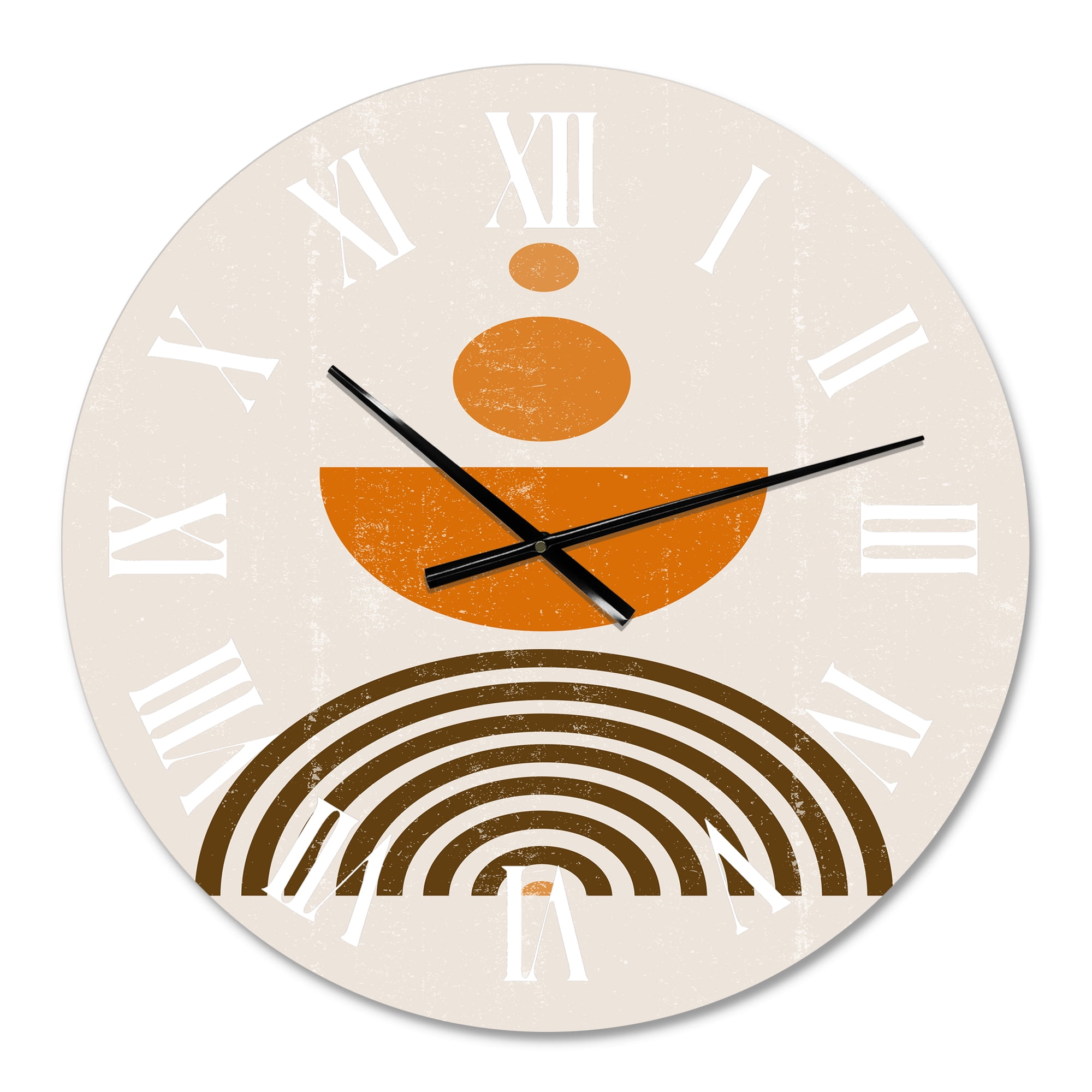 Designart 1 in Quartz Modern/Contemporary Wall Clock